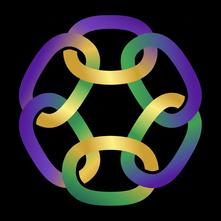 COMMUNE — interlocking knot logo